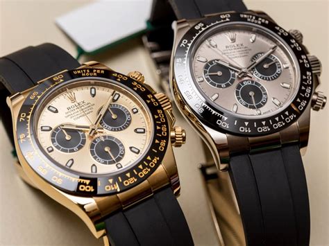 rolex daytona oyster gold|Rolex daytona color chart.